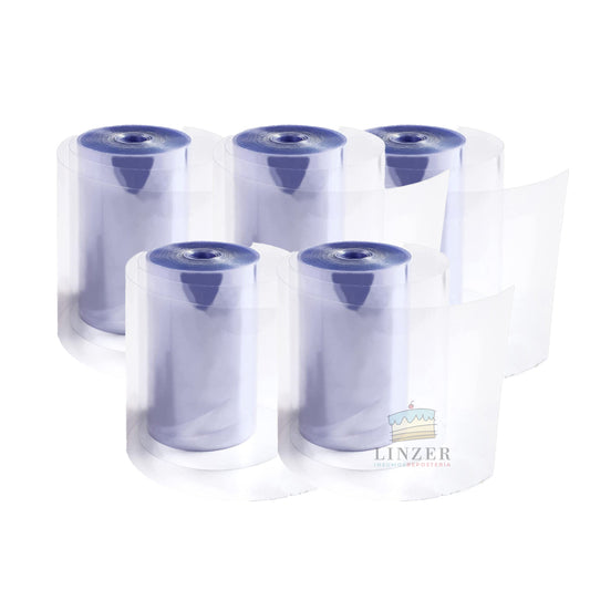 Pack x5: Rollo Acetato (12 cm x 10 m)