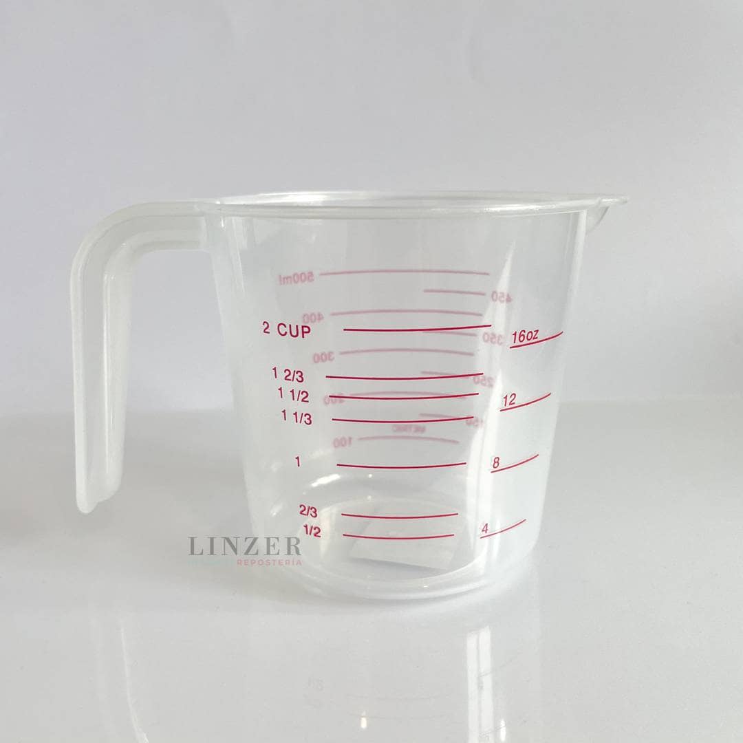 Jarro medidor para líquidos de 500 ml - Linzer insumos reposteria 
