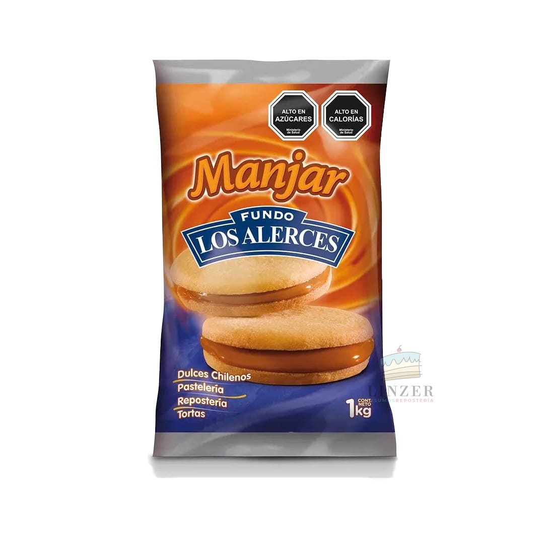 Manjar los alerces 1 kg. - Linzer insumos reposteria 