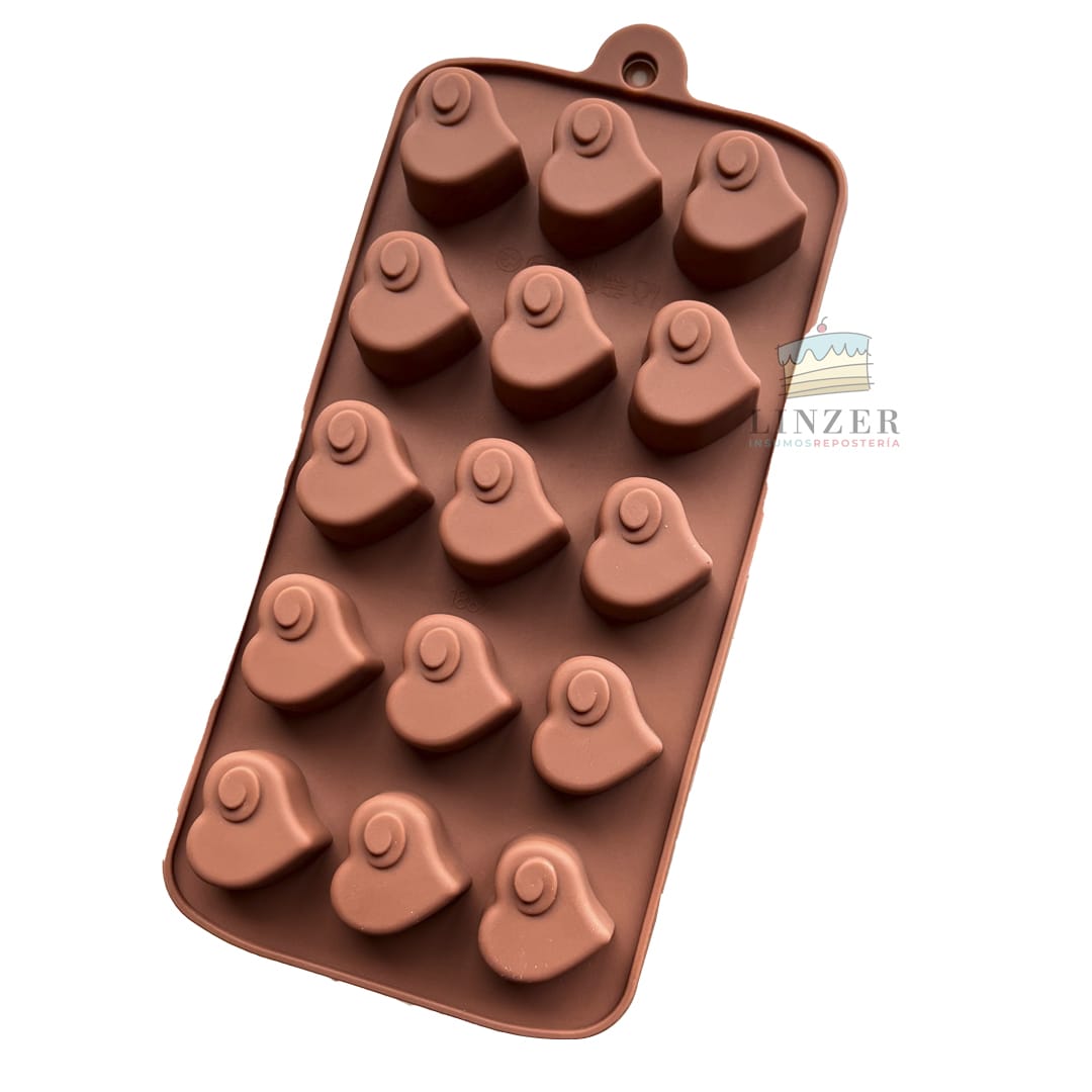 Molde chocolate sweetheart - Linzer insumos reposteria 