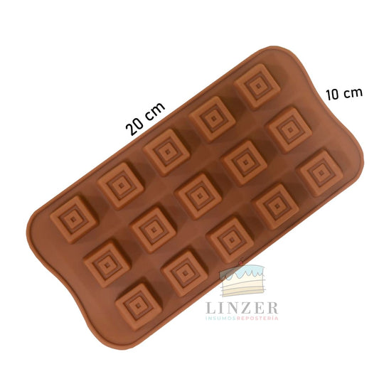 Molde de chocolate para bombones - Linzer insumos reposteria 