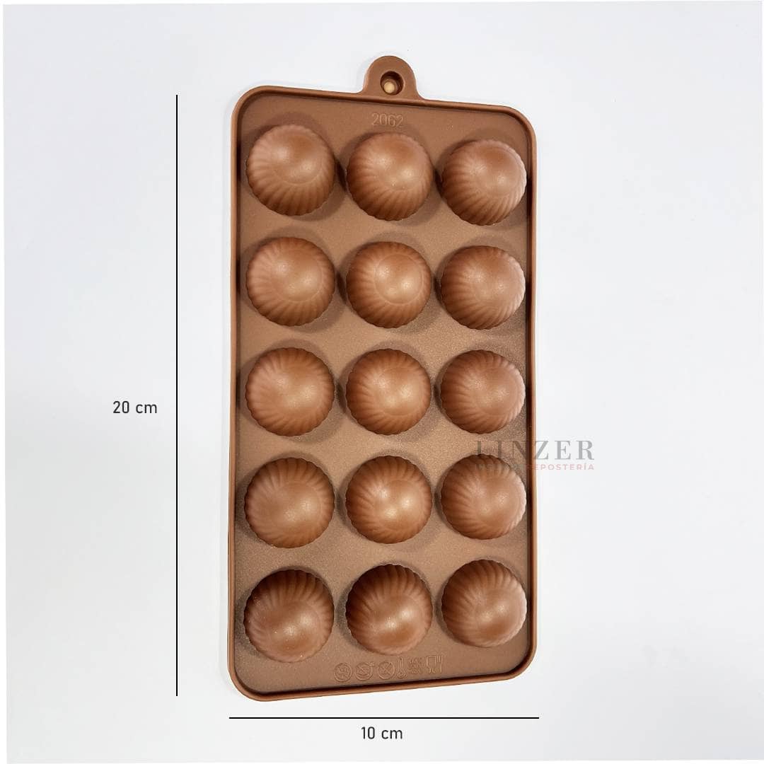 Molde de Silicona para Bombones - Linzer insumos reposteria 