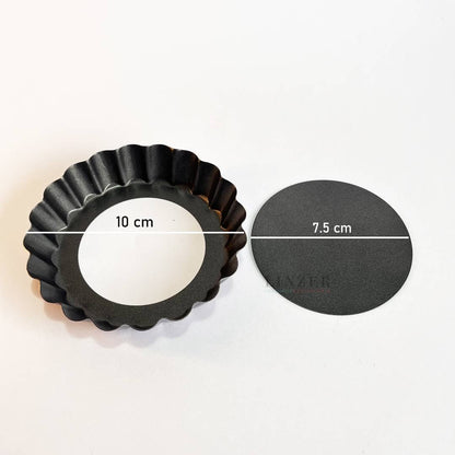 Molde para tartaleta antiadherente 10 cm - Linzer insumos reposteria 