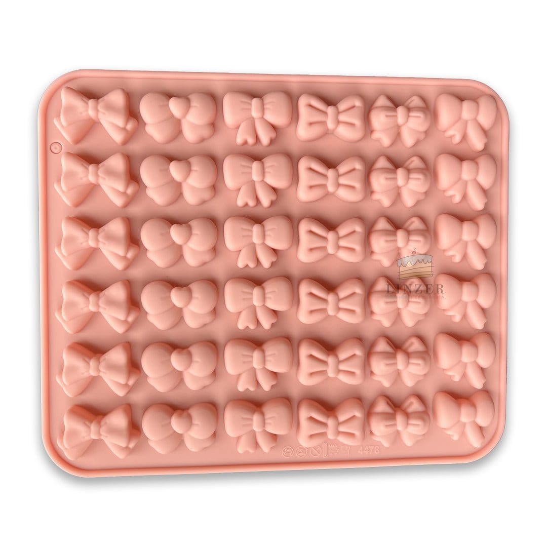 Molde Silicona: Lazos y Moños (20x16.5 cm) - Linzer insumos reposteria 