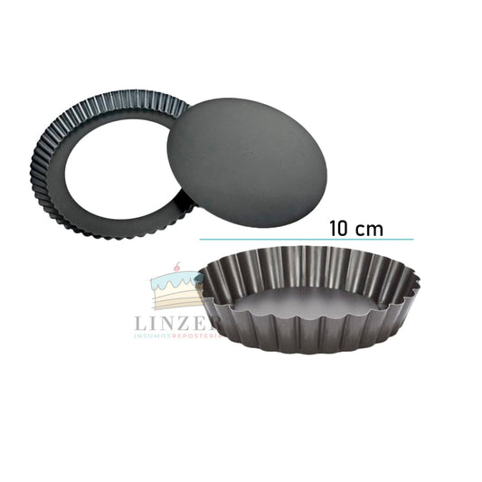 Molde tartaleta 10 cm - Linzer insumos reposteria 