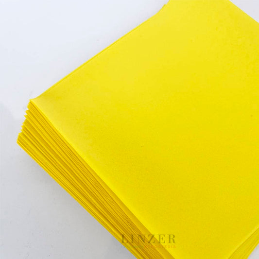 Papel para Alfajores 15x15 - Amarillo - Linzer insumos reposteria