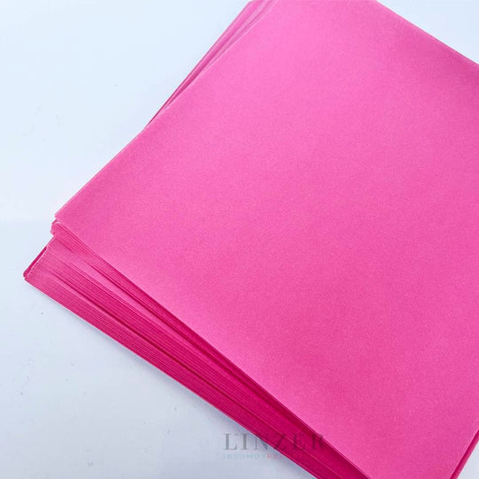 Papel para Alfajores 15x15 - Rosado - Linzer insumos reposteria