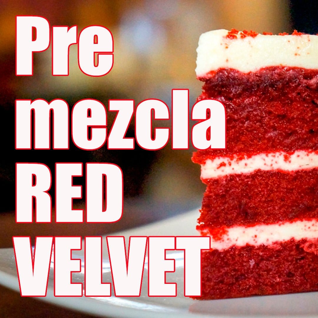 Premezcla Bizcocho Red Velvet – 1 Kg - Linzer insumos reposteria 
