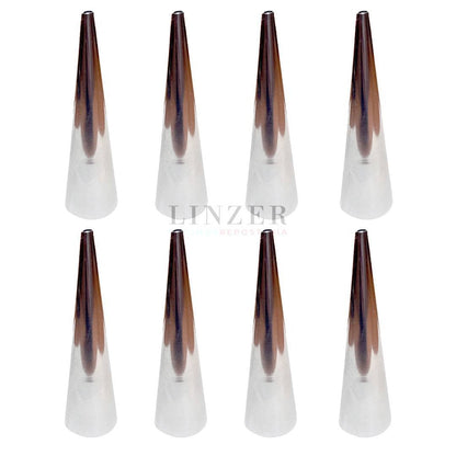 Set de 8 Moldes para cachitos - Linzer insumos reposteria