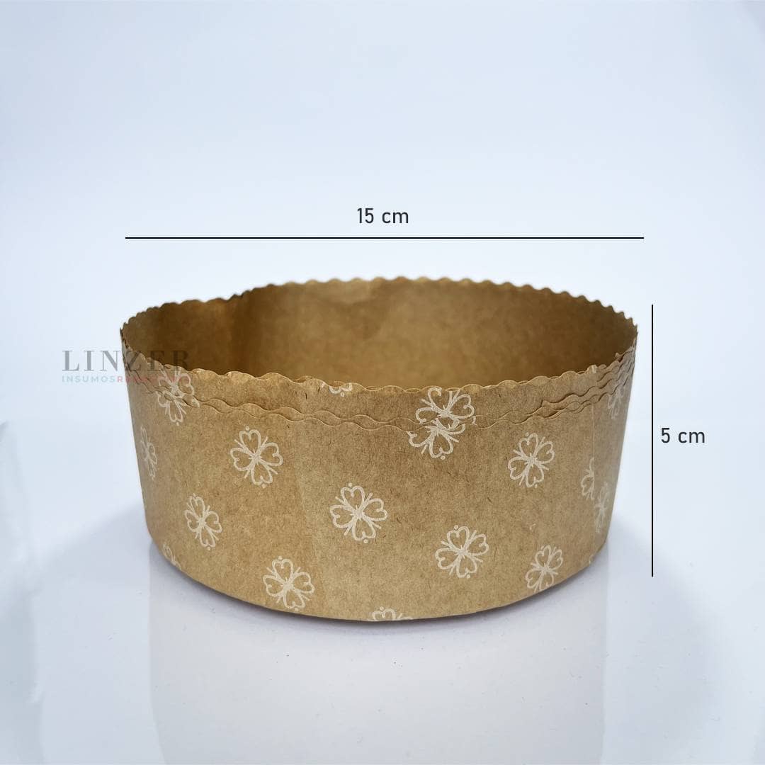 Set x10 Molde pan de pascua 500 grs. - Linzer insumos reposteria 