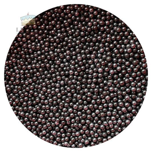 Sprinkles Negro Grafito - Linzer insumos reposteria 