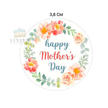 Stickers Mother's Day °1 - 50 unidades - Linzer insumos reposteria 