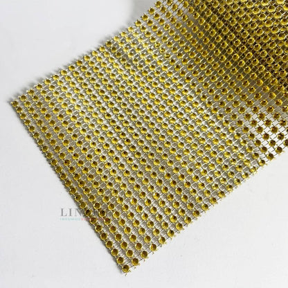 Strass dorado 1 metro - Linzer insumos reposteria 