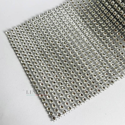 Strass plateado 1 metro - Linzer insumos reposteria