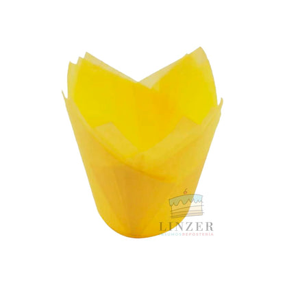 Tulipas de papel pack 50 unidades - Linzer insumos reposteria 